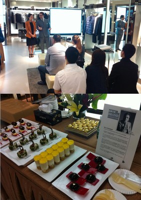 巴達薩里“時尚之旅”講座活動現場