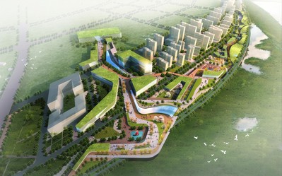 蓬安縣城錦屏片區濱江景觀帶設計方案