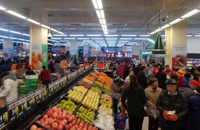 沃爾瑪云南昆明昌源中路店盛大開業，市民購買熱情高漲